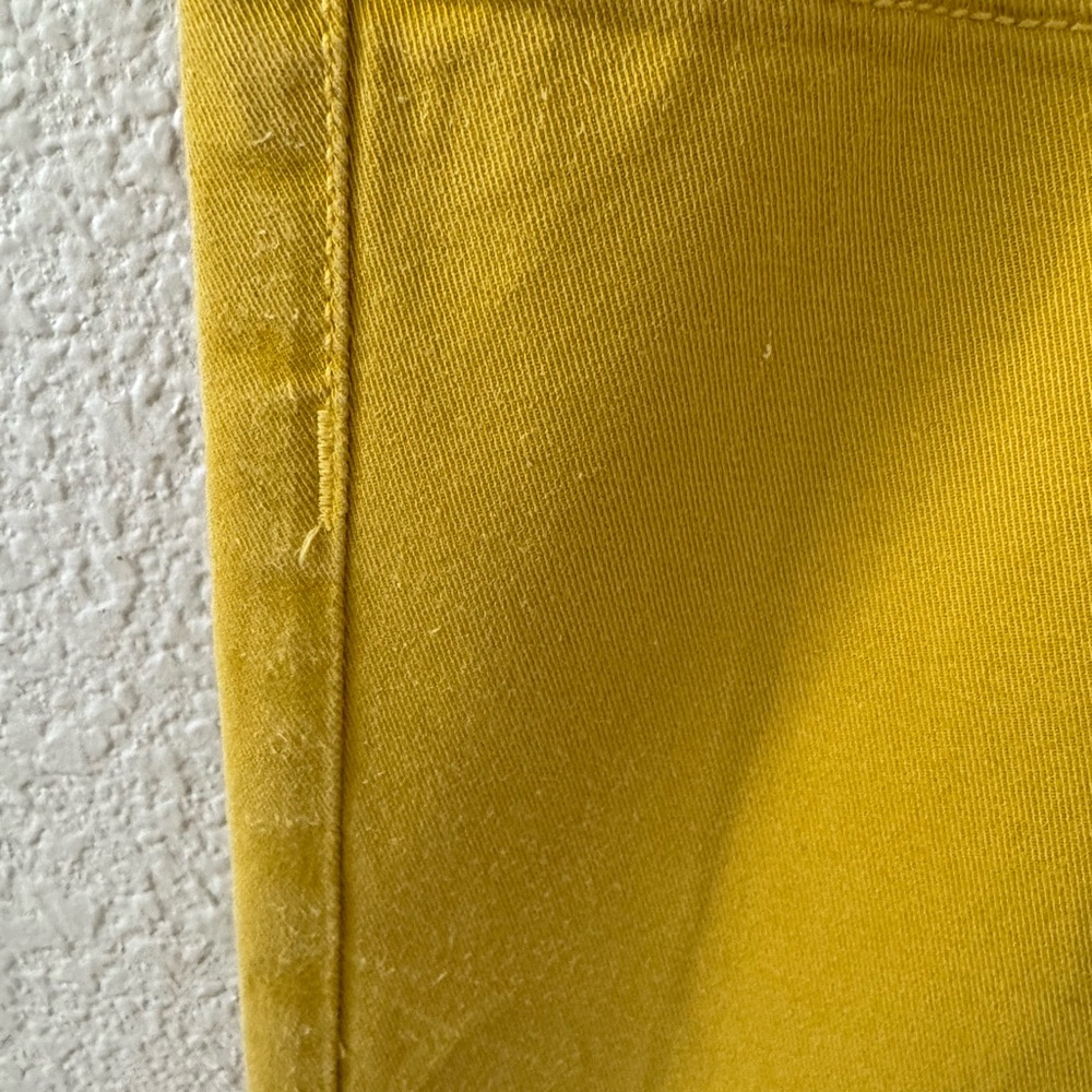 CAbi Mustard Yellow Straight Leg Pants - Picture 4 of 4